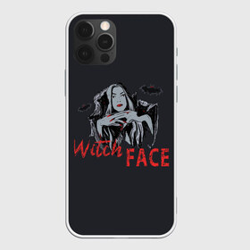 Чехол для iPhone 12 Pro Max с принтом Witch Face в Петрозаводске, Силикон |  | halloween | hallowen | halowen | helloween | witch face | ведьма | день всех святых | летучая мышь | лицо ведьмы | халовен | халовин | хеллуин