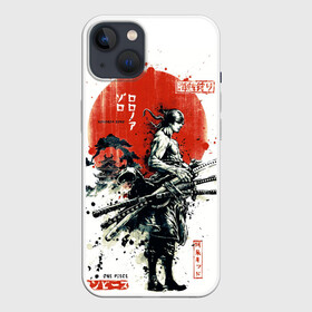 Чехол для iPhone 13 с принтом ONE PIECE ZORO Roronoa  SAMURAI в Петрозаводске,  |  | anime | luffi | lufi | manga | one piece | samurai | wano kuni | zoho | большой куш | ван пис | вон пис | зохо | корабль | луфи | луффи | манга | манки д. луффи | пират | самурай | уон пис