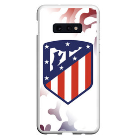 Чехол для Samsung S10E с принтом ATLETICO MADRID / Атлетико в Петрозаводске, Силикон | Область печати: задняя сторона чехла, без боковых панелей | atletico | club | footbal | logo | madrid | атлетико | знак | клуб | логотип | логотипы | мадрид | символ | символы | форма | футбол | футбольная | футбольный