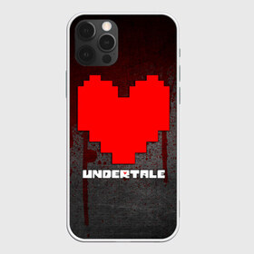 Чехол для iPhone 12 Pro Max с принтом UNDERTALE в Петрозаводске, Силикон |  | sans | undertale | андертале | андертейл | игра | кровь | подземная история | подземная сказка | санс | сердце | ундертале