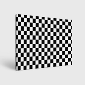 Холст прямоугольный с принтом Шахматка в Петрозаводске, 100% ПВХ |  | абстракция | в клетку | игра | клетка | клеточка | тренд | черно белая | черно белая клетка | шахматка | шахматная клетка | шахматы