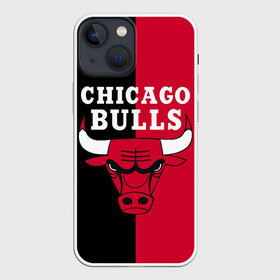 Чехол для iPhone 13 mini с принтом Чикаго Буллз в Петрозаводске,  |  | bulls | chicago | chicago bulls | nba | баскетбол | буллз | нба | чикаго | чикаго буллз