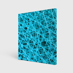 Холст квадратный с принтом GARD$ER в Петрозаводске, 100% ПВХ |  | abstraction | acidic | blue | lines | mesh | shapes | surface | texture | абстракция | кислотный | линии | поверхность | сетка | текстура | формы