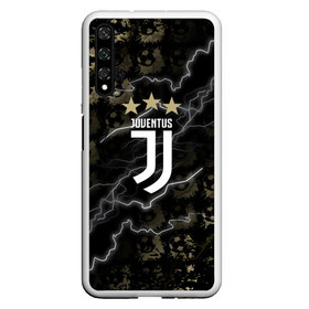 Чехол для Honor 20 с принтом JUVENTUS. в Петрозаводске, Силикон | Область печати: задняя сторона чехла, без боковых панелей | cr7 | juve | juventus | ronaldo | роналдо | ювентус