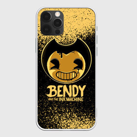 Чехол для iPhone 12 Pro Max с принтом Bendy And The Ink Machine в Петрозаводске, Силикон |  | bendy | bendy and the ink machine | бенди | бени | бенни | бэнди | детская | детям | игра | капли | компьютерная игра | краска | машина | подтеки | ужастик | чернила | чернильная