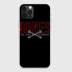 Чехол для iPhone 12 Pro Max с принтом Jon Bones Jones в Петрозаводске, Силикон |  | Тематика изображения на принте: bones | jon | jones | mma | ufc | боец | джон | джонс | единоборства | кости | кость | мма | смешанные | юфс