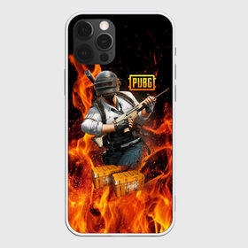 Чехол для iPhone 12 Pro Max с принтом PUBG в Петрозаводске, Силикон |  | battlegrounds | playerunknown s | pubg | вода | згип | игра | компьютерная игра | огонь | огонь и вода | пабг | пубг | шутер