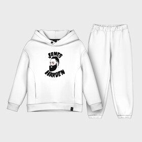 Детский костюм хлопок Oversize с принтом James Harden в Петрозаводске,  |  | basketball | game | harden | houston | james | nba | rockets | sport | баскетбол | борода | джеймс | нба | рокетс | спорт | тренер | харден | хьюстон | чемпион