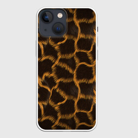 Чехол для iPhone 13 mini с принтом Леопард в Петрозаводске,  |  | леопард | леопардовые пятна | пятна леопарда