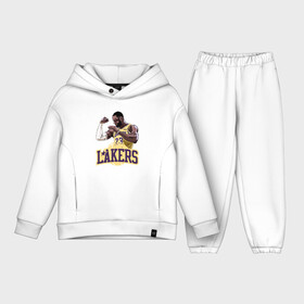 Детский костюм хлопок Oversize с принтом LeBron   Lakers в Петрозаводске,  |  | 23 | anthony davis | basketball | bryant | game | james | kobe | lebron | los angeles | nba | sport | баскетбол | брайант | бровь | джеймс | калифорния | коби | король | леброн | лейкерс | лос анджелес | нба | спорт | тренер | чемпио