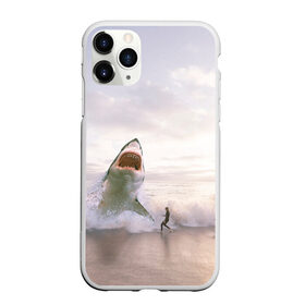 Чехол для iPhone 11 Pro Max матовый с принтом Мегалодон в Петрозаводске, Силикон |  | Тематика изображения на принте: акула | акулы | волны | животное | животные | мегалодон | море | пейзаж | пейзажи | пляж | хищник | хищники