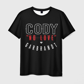 Мужская футболка 3D с принтом Коди Гарбрандт в Петрозаводске, 100% полиэфир | прямой крой, круглый вырез горловины, длина до линии бедер | cody | garbrandt | mma | ufc | боец | гарбрандт | единоборства | коди | мма | смешанные | юфс
