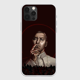 Чехол для iPhone 12 Pro Max с принтом Молодой Папа The Young Pope в Петрозаводске, Силикон |  | Тематика изображения на принте: jude law | new pope | ватикан | джуд лоу | кардинал | молодой папа | сериал | сериалы