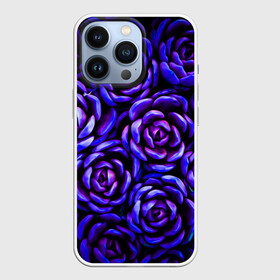 Чехол для iPhone 13 Pro с принтом Lovely Roses в Петрозаводске,  |  | flowers | large | lovely roses | plants | purple | roses | succulent | texture | крупный | прекрасные розы | растения | розы | суккулент | текстура | фиолетовый | цветы