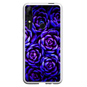 Чехол для Honor P Smart Z с принтом Lovely Roses в Петрозаводске, Силикон | Область печати: задняя сторона чехла, без боковых панелей | Тематика изображения на принте: flowers | large | lovely roses | plants | purple | roses | succulent | texture | крупный | прекрасные розы | растения | розы | суккулент | текстура | фиолетовый | цветы