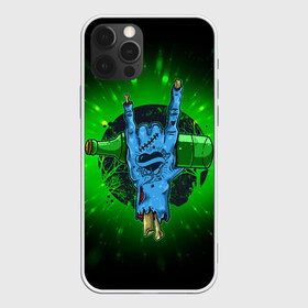 Чехол для iPhone 12 Pro Max с принтом Rock Zombie в Петрозаводске, Силикон |  | blood | diablo | haloween | horror | дьявол | зомби | кости | кровь | мозги | мясо | страшилка | ужасы | хеллоуин | хелоуин
