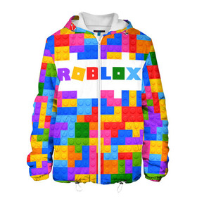 Мужская куртка 3D с принтом ROBLOX LEGO в Петрозаводске, ткань верха — 100% полиэстер, подклад — флис | прямой крой, подол и капюшон оформлены резинкой с фиксаторами, два кармана без застежек по бокам, один большой потайной карман на груди. Карман на груди застегивается на липучку | piggy | roblox | roblox games | roblox piggy | игра роблокс | пигги. | роблокс | роблокс пигги | робукс