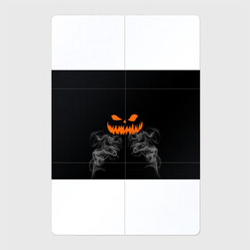Магнитный плакат 2Х3 с принтом Улыбающийся Джек в Петрозаводске, Полимерный материал с магнитным слоем | 6 деталей размером 9*9 см | halloween | злая улыбка | праздник | страшный праздник | хэллоуин