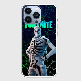 Чехол для iPhone 13 Pro с принтом Fortnite Skull Trooper в Петрозаводске,  |  | chapter 2 | fortnite | fortnite 3 | fortnite skull | fortnite skull trooper | fortnitemare | halloween | skull trooper | лого фортнайт | сет skull trooper | скелет | скин скелет | фортнайт | фортнайт глава 2 | фортнайт скелет | хэллоуин | хэллоуин фортнай