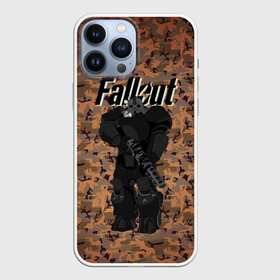 Чехол для iPhone 13 Pro Max с принтом FALLOUT в Петрозаводске,  |  | Тематика изображения на принте: boy | fallout | logo game | new vegas | nuka cola | автомат | америка | апокалипсис | броня | вегас | война | герои | доспехи | камуфляж | логотипы игр | оружие | постапокалипсис | противогаз | пулемет | радиация | солдат