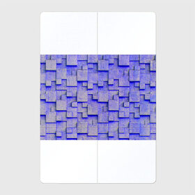 Магнитный плакат 2Х3 с принтом UlliCom в Петрозаводске, Полимерный материал с магнитным слоем | 6 деталей размером 9*9 см | abstraction | blue | mesh | mosaic | panels | surface | texture | абстракция | мозайка | панели | поверхность | сетка | синий | текстура