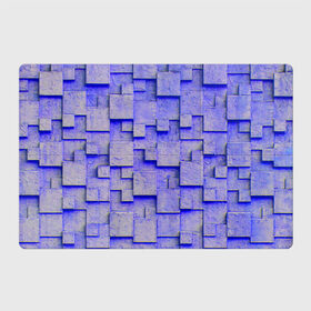 Магнитный плакат 3Х2 с принтом UlliCom в Петрозаводске, Полимерный материал с магнитным слоем | 6 деталей размером 9*9 см | abstraction | blue | mesh | mosaic | panels | surface | texture | абстракция | мозайка | панели | поверхность | сетка | синий | текстура