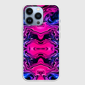 Чехол для iPhone 13 Pro с принтом FLUID в Петрозаводске,  |  | 3d | абстракция | брызги | геометрия | градиент | красивое | краски | много цветов | неон | орнамент | переливание | прикольное | смешанные цвета | флюиды