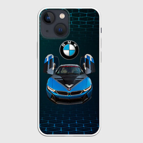 Чехол для iPhone 13 mini с принтом BMW i8 Turbo тюнинговая. в Петрозаводске,  |  | bmw | bmw performance | bmw тюнинговая | i8 | i8 turbo | m | motorsport | performance | бмв | моторспорт | тюнинг