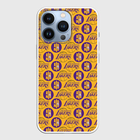 Чехол для iPhone 13 Pro с принтом LA LAKERS в Петрозаводске,  |  | bryant | james | jordan | kobe | la lakers | lakers | lebron | nba | баскетбол | брайант | брайнт | джеймс | джордан | коби | леброн | лейкерс | лэйкерс | мамба | нба | черная