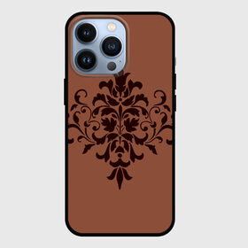 Чехол для iPhone 13 Pro с принтом Симметричный узор в Петрозаводске,  |  | античный узор | красивый узор | лепестки | симметричный узор | симметрия. | узоры