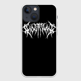 Чехол для iPhone 13 mini с принтом GHOSTEMANE (НА СПИНЕ) в Петрозаводске,  |  | america | eric whitney | ghostemane | trash | usa | америка | сша | треш