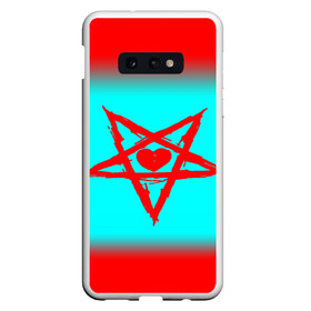 Чехол для Samsung S10E с принтом GHOSTEMANE в Петрозаводске, Силикон | Область печати: задняя сторона чехла, без боковых панелей | 1930 | blackmage | flesh | ghost | ghoste | ghostemane | ghostman | ghostmane | hexada | kreep | mane | mercury | music | nihil | noise | omnis | parv0 | pouya | rap | suicideboys | venom | гостмейн | гостмэйн