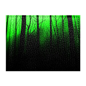 Обложка для студенческого билета с принтом G-loomy в Петрозаводске, натуральная кожа | Размер: 11*8 см; Печать на всей внешней стороне | fog | forest | gloomy | green fog | night | radiation | trees | деревья | зеленый туман | лес | мрачный | ночь | радиация | туман