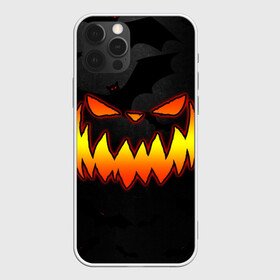 Чехол для iPhone 12 Pro Max с принтом Pumpkin smile and bats в Петрозаводске, Силикон |  | 2020 | bat | bats | face | halloween | mask | nightmare | pumpkin | scary | smile | smiling | летучая | лицо | маска | мыши | мышь | привидение | страшная | тыква | улыбка | хэлоуин