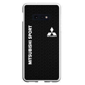 Чехол для Samsung S10E с принтом MITSUBISHI в Петрозаводске, Силикон | Область печати: задняя сторона чехла, без боковых панелей | mitsubishi | авто | автомобиль | лого | логотип | митсубиси | митсубиши | соты | текстура