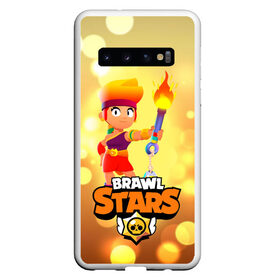 Чехол для Samsung Galaxy S10 с принтом Amber - Brawl Stars в Петрозаводске, Силикон | Область печати: задняя сторона чехла, без боковых панелей | amber | brawlstars | fire | legendary | starr park | supercell | амбер | бравл | бравлер | бравлпасс | бравлстарс | бравлстарсигра | бравлы | звездный парк | лега | новый перс | огонь | перс бравл | старр парк | суперселл