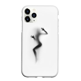 Чехол для iPhone 11 Pro Max матовый с принтом ДЕВУШКА ЗА СТЕКЛОМ в Петрозаводске, Силикон |  | девушка за стеклом | необычное | прикольное