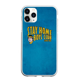 Чехол для iPhone 11 Pro матовый с принтом Stay home boys club в Петрозаводске, Силикон |  | bab | rap | sqwoz | sqwoz bab | ауф | ой | реп | репер | рэп | рэпер | сквоз баб | сквозь баб | хип хоп