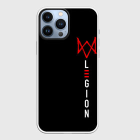 Чехол для iPhone 13 Pro Max с принтом Watch Dogs: Legion в Петрозаводске,  |  | Тематика изображения на принте: dedsec | dogs | game | legion | ubisoft | watch | хакер | хакеры