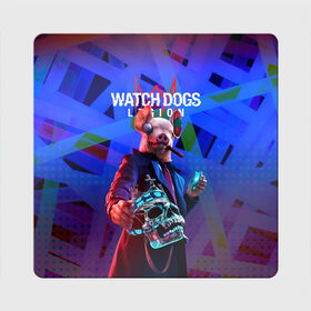 Магнит виниловый Квадрат с принтом Watch Dogs: Legion в Петрозаводске, полимерный материал с магнитным слоем | размер 9*9 см, закругленные углы | dedsec | legion | watch dogs | watch dogs 2 | watch dogs 3 | watch dogs lgion | watch dogs: legion | вотч | вотч догс | вотч догс 3 | вотч догс легион | догз | игра вотч догз | неоновый | обложка watch dogs: legion | свинья из  watch dogs