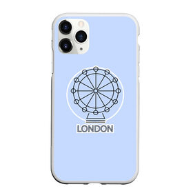 Чехол для iPhone 11 Pro Max матовый с принтом Лондон London Eye в Петрозаводске, Силикон |  | blue circle | england | english | europe | eye | gb | icon | london | travel | uk | vacation | англия | аттракцион | великобритания | европа | иконка | колесо обозрения | лондон | лондонский глаз | надпись | отпуск | поездка | путешествие |