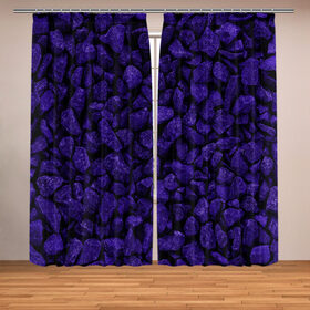 Фотошторы с принтом Purple-$tone$ в Петрозаводске, Блэкаут (светозащита 90%) / Габардин (светозащита 40% | 2 полотна шириной по 145 см; Высота 200-300 см; Крепление: шторная лента (на крючки); | abstraction | forms | gravel | pebbles | purple | stones | texture | абстракция | галька | гравий | камни | текстура | фиолетовый | формы
