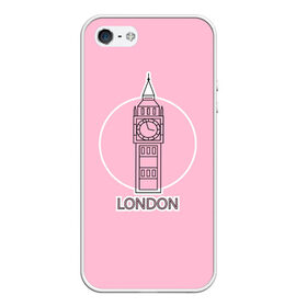 Чехол для iPhone 5/5S матовый с принтом Биг Бен, Лондон, London в Петрозаводске, Силикон | Область печати: задняя сторона чехла, без боковых панелей | big ben | clock | england | europe | london | pink | travel | англия | башня | башня елизаветы | биг бен | великобритания | европа | иконка | круг | лондон | надпись | путешествия | розовый | символ | часы