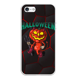 Чехол для iPhone 5/5S матовый с принтом Halloween в Петрозаводске, Силикон | Область печати: задняя сторона чехла, без боковых панелей | blood | diablo | haloween | horror | дьявол | зомби | кости | кровь | мозги | мясо | страшилка | ужасы | хеллоуин | хелоуин