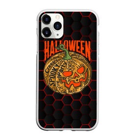 Чехол для iPhone 11 Pro матовый с принтом Halloween в Петрозаводске, Силикон |  | blood | diablo | haloween | horror | дьявол | зомби | кости | кровь | мозги | мясо | страшилка | ужасы | хеллоуин | хелоуин