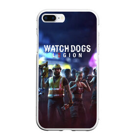 Чехол для iPhone 7Plus/8 Plus матовый с принтом WATCH DOGS: LEGION в Петрозаводске, Силикон | Область печати: задняя сторона чехла, без боковых панелей | 