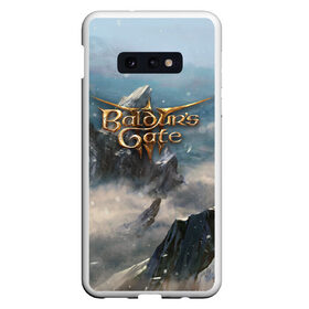 Чехол для Samsung S10E с принтом Baldurs Gate в Петрозаводске, Силикон | Область печати: задняя сторона чехла, без боковых панелей | baldurs gate | dungeons and dragons | game | games | role play | rpg | игра | игры | подземелья и драконы | ролевые игры | рпг