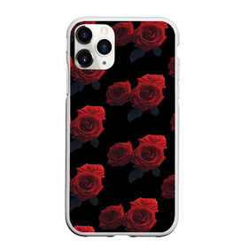 Чехол для iPhone 11 Pro Max матовый с принтом Роза в Петрозаводске, Силикон |  | красная роза | красные розы | растение | роза | розы | флора | цветок | цветы