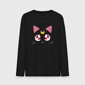 Мужской лонгслив хлопок с принтом Luna Cat. Sailor Moon в Петрозаводске, 100% хлопок |  | anime | cute | аниме | взгляд | волшебство | глаза | киса | киска | кот | котенок | котэ | котя | кошка | лапочка | луна | магия | месяц | милый | мимими | мордочка | сейлор мун | хороший | япония