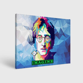 Холст прямоугольный с принтом Джон Леннон Imagine в Петрозаводске, 100% ПВХ |  | beatles | imagine | john | lennon | the beatles | битлз | битлы | группа | джон | купить | леннон | леннона | очки | рок н ролл | с группы | хиппи